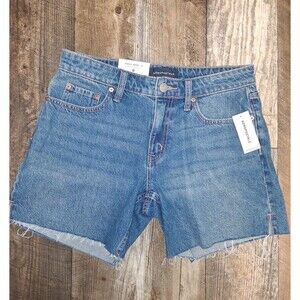NEW! Aeropostale Aero Baggy Short 6" Non Stretch Denim Jeans, Size 6